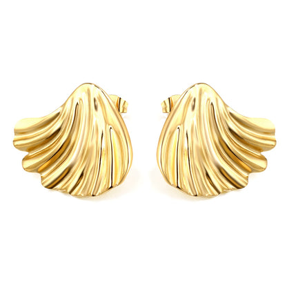 31.2*24.7mm threaded winged stud earrings asonjewelry