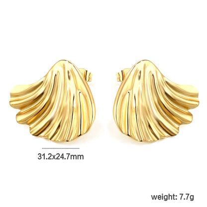 31.2*24.7mm threaded winged stud earrings asonjewelry