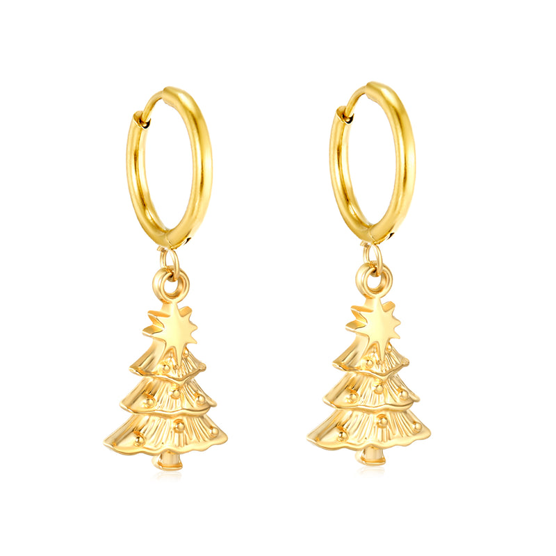 2.0*12mm Earrings Hooks 13.2*18mm Christmas Tree Accessories