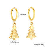 2.0*12mm Earrings Hooks 13.2*18mm Christmas Tree Accessories