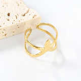 Chic Gold Stainless Steel Starfish Cuff Bracelet ¨C Stylish Choice for Jewelry Wholesale