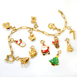 14.3*15mm 7mm Spring Buckle Accessory Gold