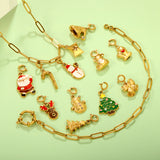 14*14mm Bell with 7mm Spring Clip Accessory Gold