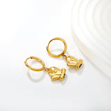 2.0*12mm Ear Hooks 11.3*14mm Glove Accessories Earrings Gold