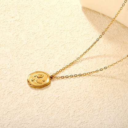 04 Cross Chain: 42+5cm + 6mm tag Accessories: Hydraulic 16mm Gold asonjewelry