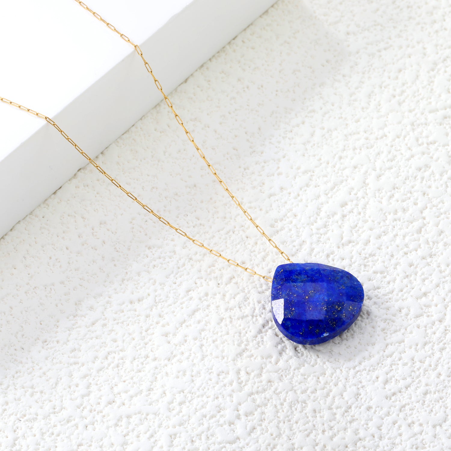 15.3mm Rhodochrosite/Yellow Tiger Stone/Dark Blue Stone/Green Stone/Amethyst/Pink Stone Pendant 0.3 Elongated Chain*40+5cm+6mm Round Plaque Necklace Gold Color asonjewelry