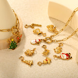 14*14mm Bell with 7mm Spring Clip Accessory Gold