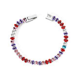 2024 New Year Oval 6 Colors Clasp Bracelet 17cm