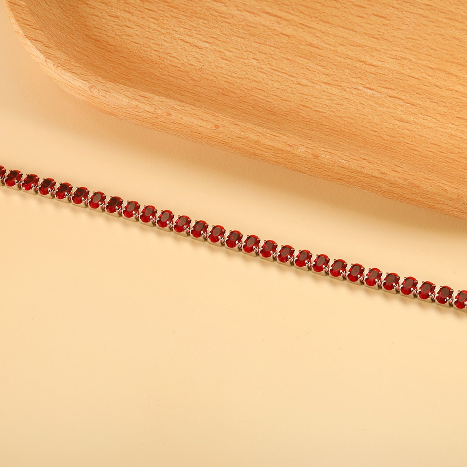 2024 New Year Oval 6 Colors Clasp Bracelet 17cm asonjewelry