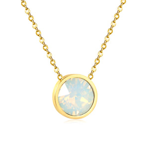 White Opal / Gold / 43cm