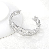Thickness 3.4mm x width 19.1mm x inner diameter 60.2mm, bracelet, steel color/gold color