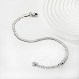 3.0 Pressure Sunflower Blade Chain 17 + 3cm + 6mm Round Tail Brand Hand Chain Steel/Gold