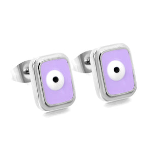 White & Purple / Steel