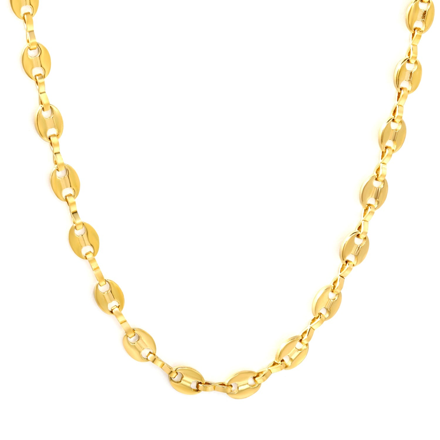 8mm Coffee Bean Accessory Necklace 60cm asonjewelry