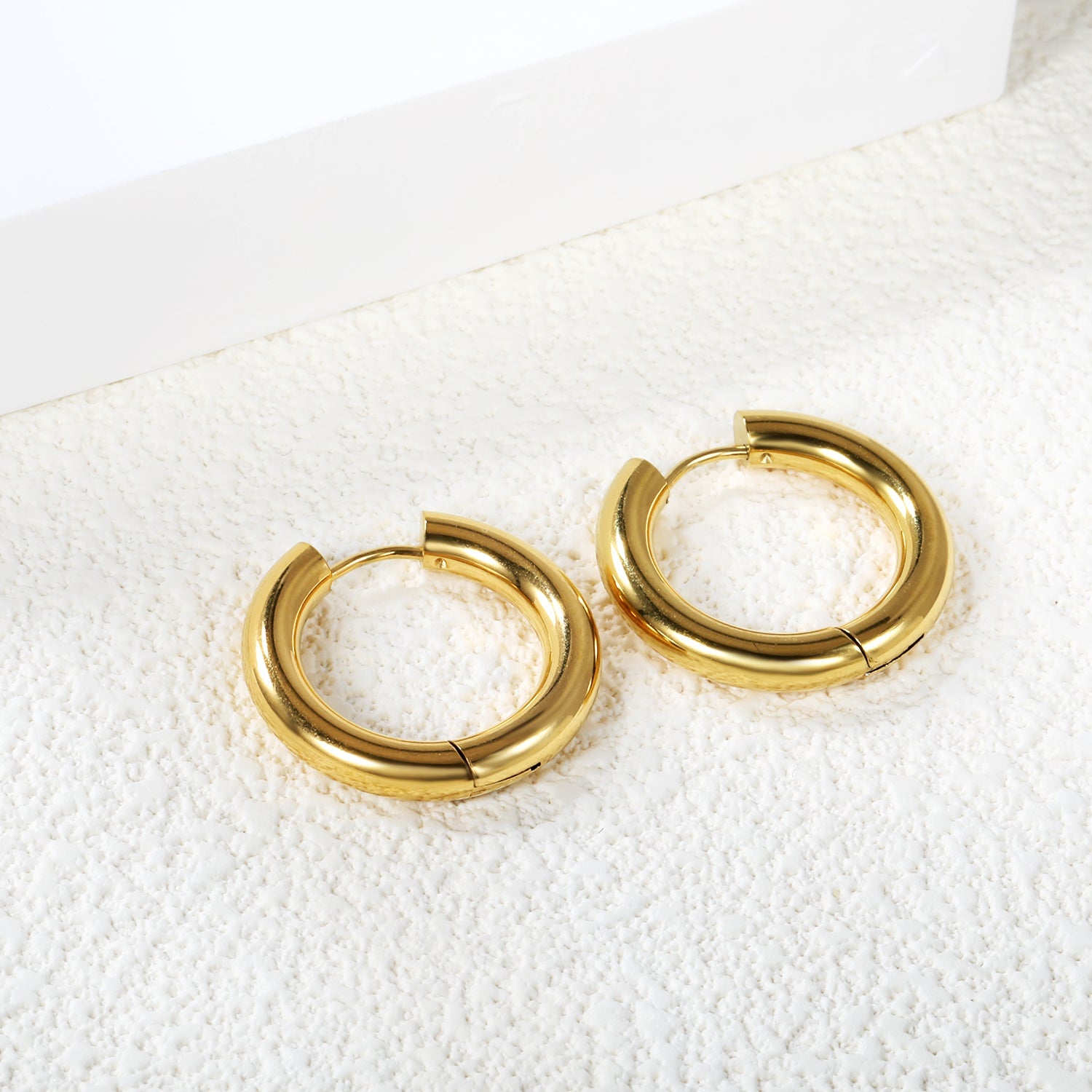 4x25mm Circle Earrings asonjewelry