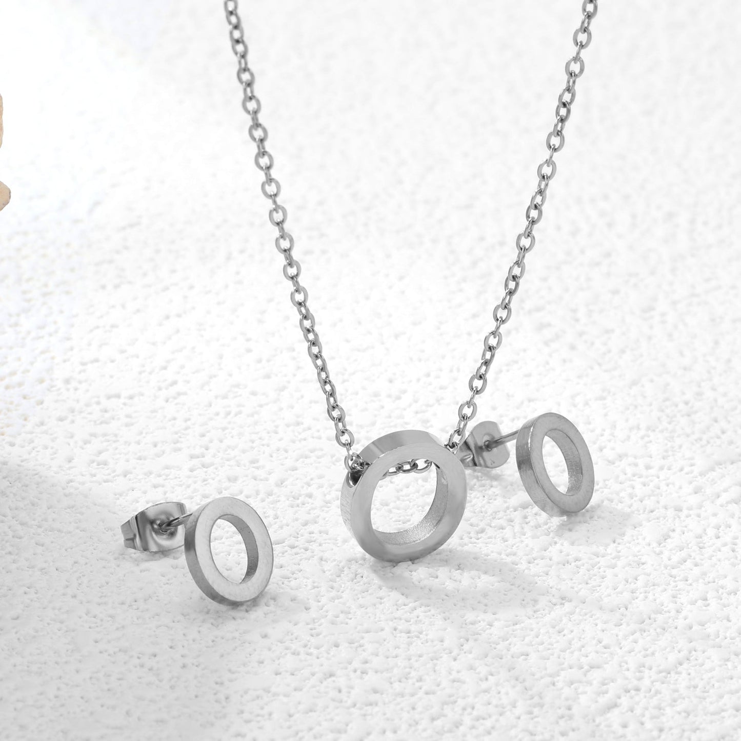 Steel/Gold Cut Letters Set without Diamonds A-Z asonjewelry