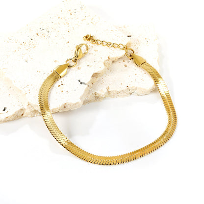 Blade Bracelet 5mm*18+3cm asonjewelry