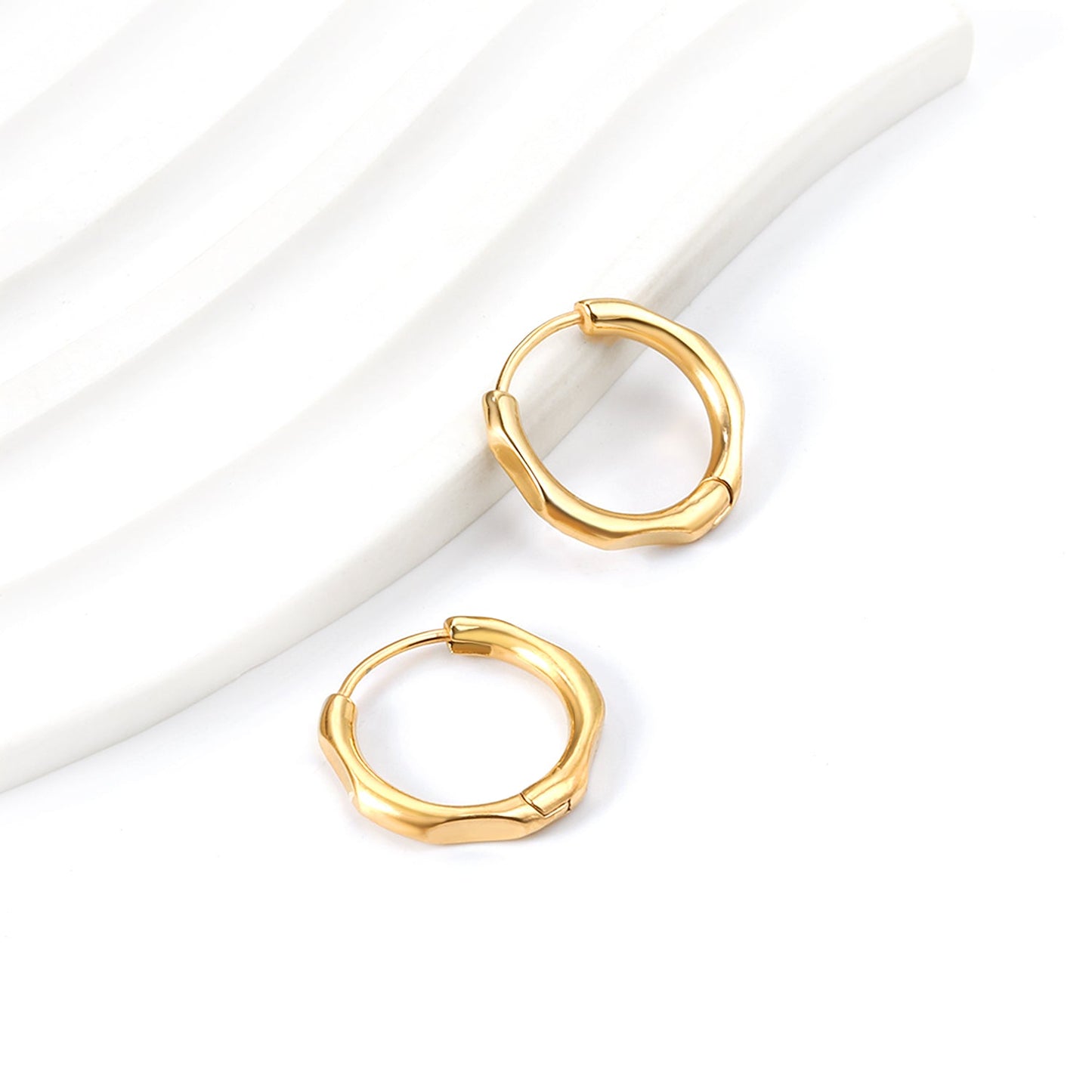 Round ear clasp 2.7*20*19mm asonjewelry