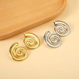 Spiral Earrings 26.7*31mm