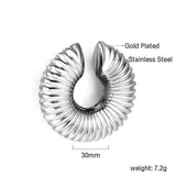 C-shaped transverse ear clip 30mm
