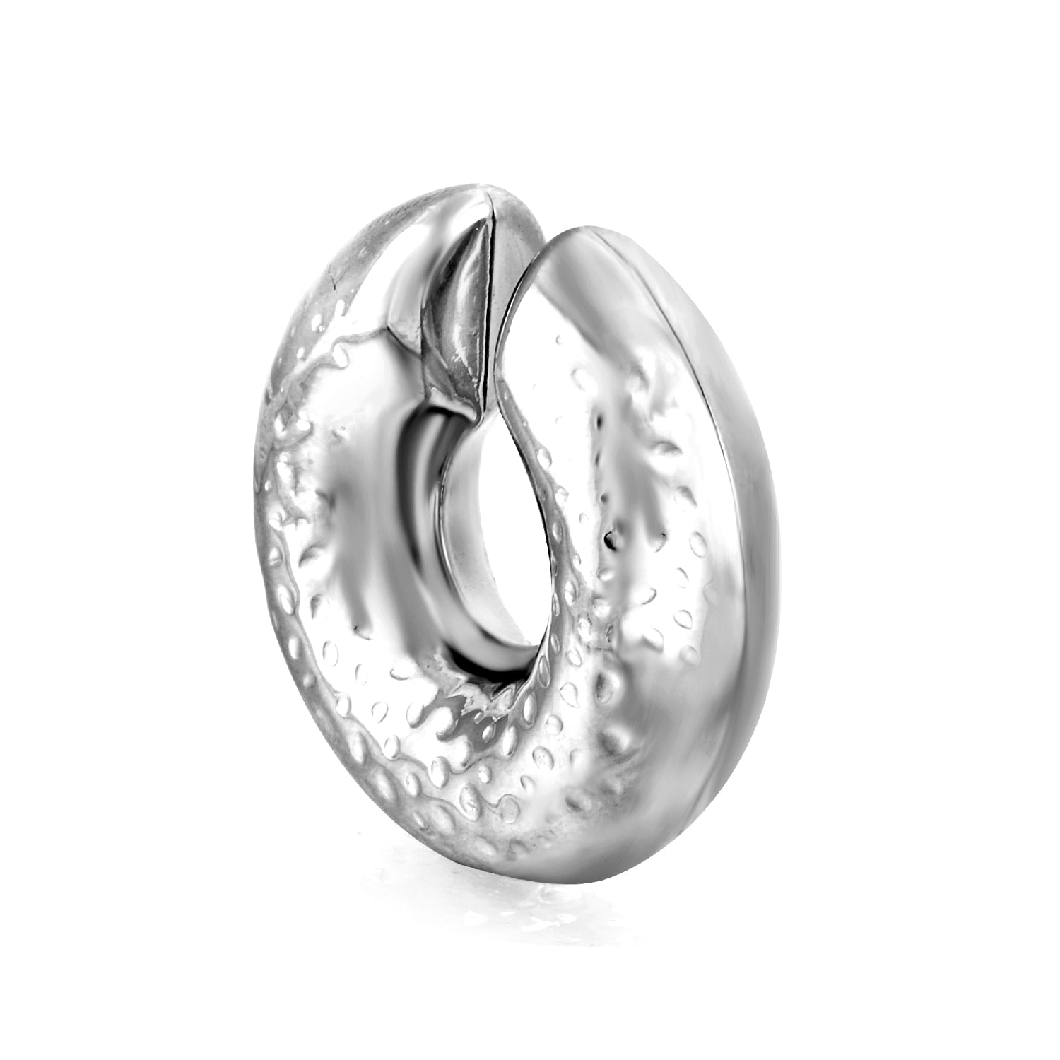 C-Shape Bumpy Ear Clip 30mm asonjewelry