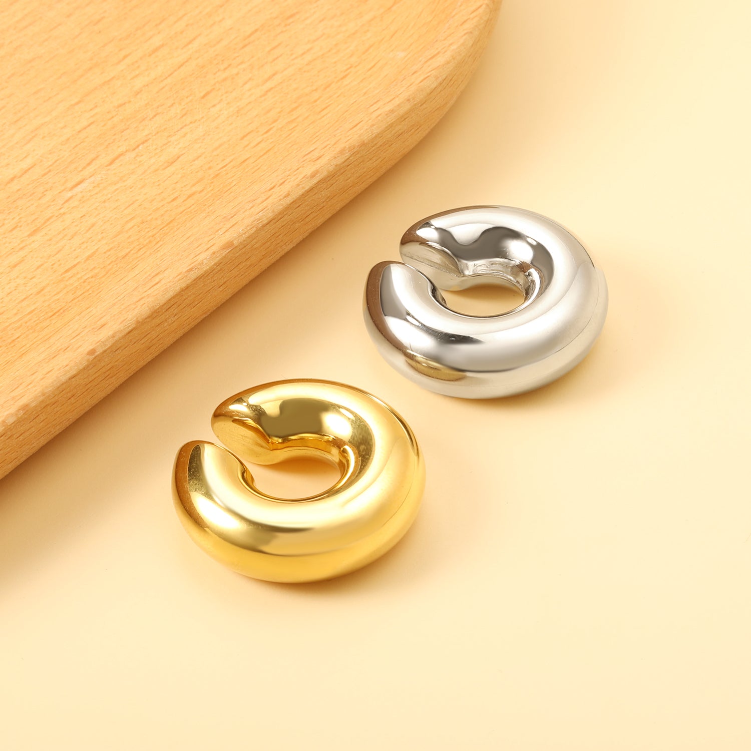 C-shaped ear clip 30mm asonjewelry