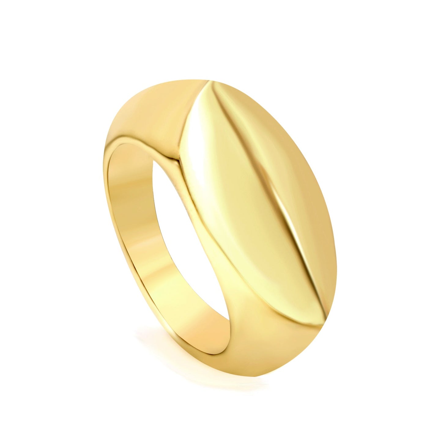 Exaggerated and highly personalized sleek ring asonjewelry