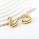 Heart Shape Earrings 25*22mm