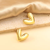 Heart Shape Earrings 25*22mm