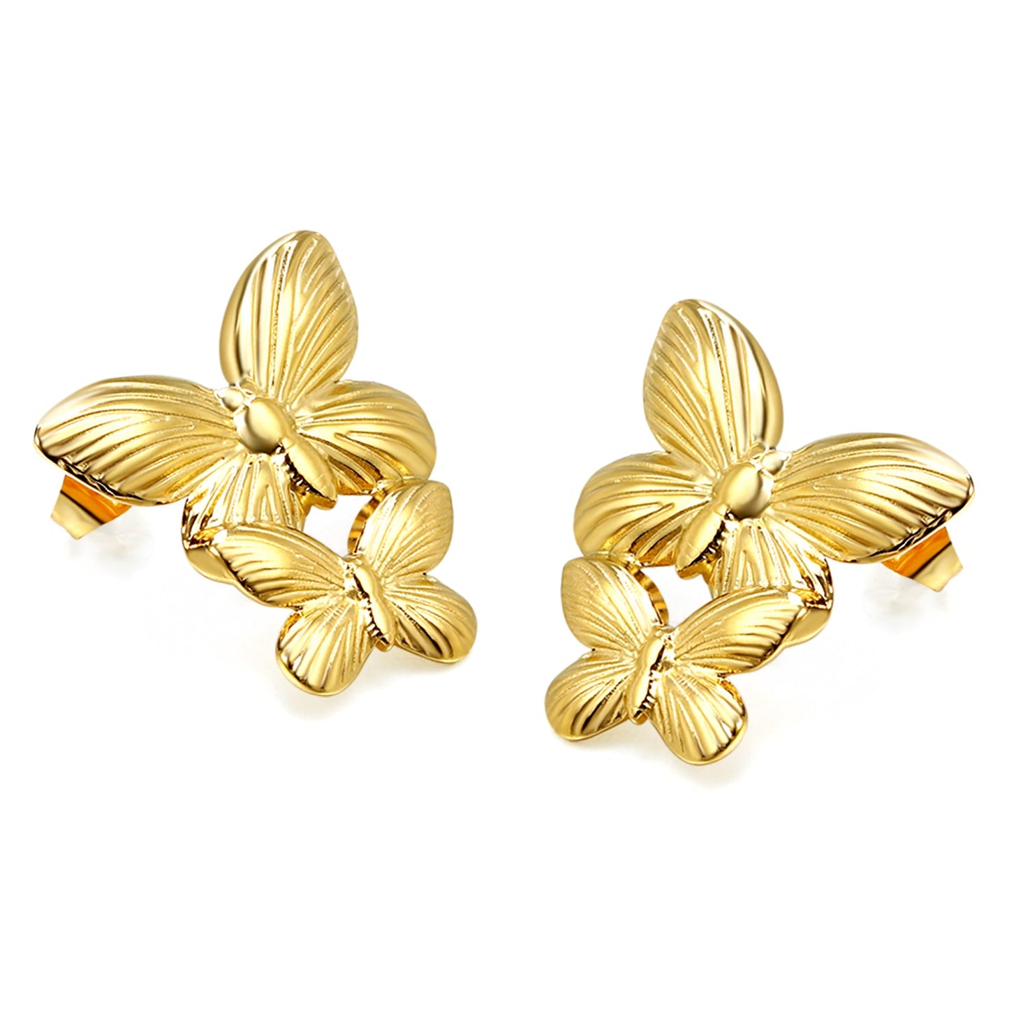 Size Butterfly Earrings 24*27.6 asonjewelry