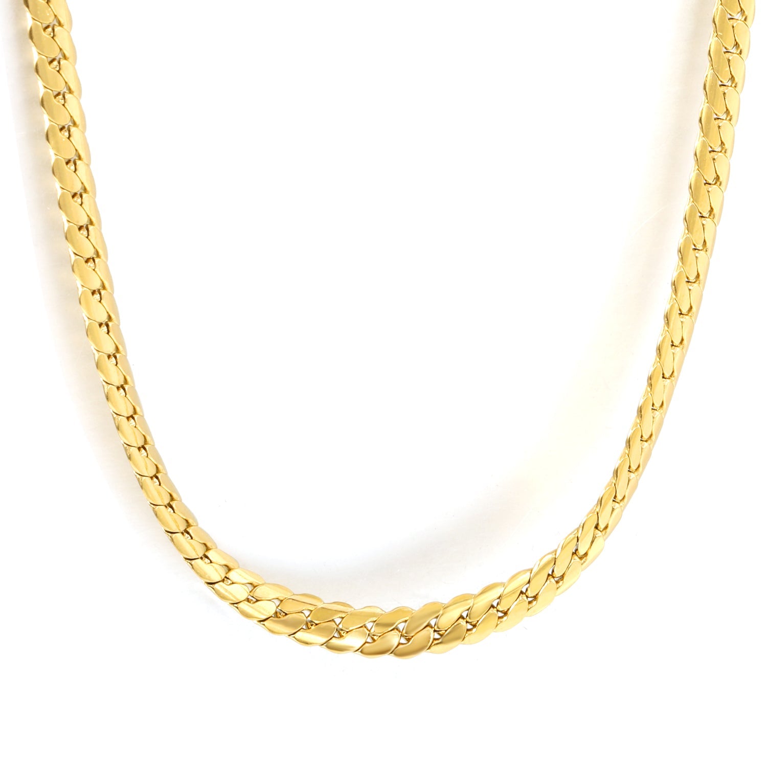 Two Strand Braided Necklace 4.2mm*40+5cm asonjewelry