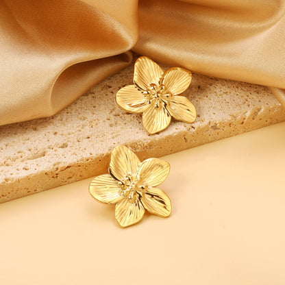 Peach Blossom Earrings 29.8mm asonjewelry