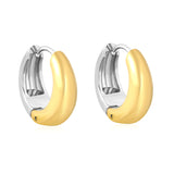 15.5*15mm Hoop Earrings in Gold/Mixed Colors