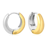 15.5*15mm Hoop Earrings in Gold/Mixed Colors