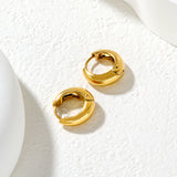 15.5*15mm Hoop Earrings in Gold/Mixed Colors