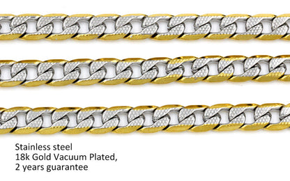 Fashion 6mm & 8mm &10mm mixed color & steel color inside star pattern long necklace DIY matching chain asonjewelry