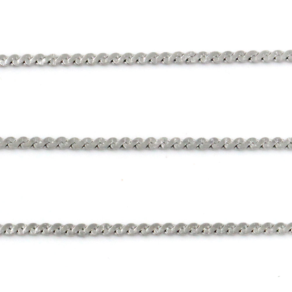 ASON 10pcs / 2mm*45cm 50cm 55cm 60cm S-Shape Stainless Steel Chains asonjewelry