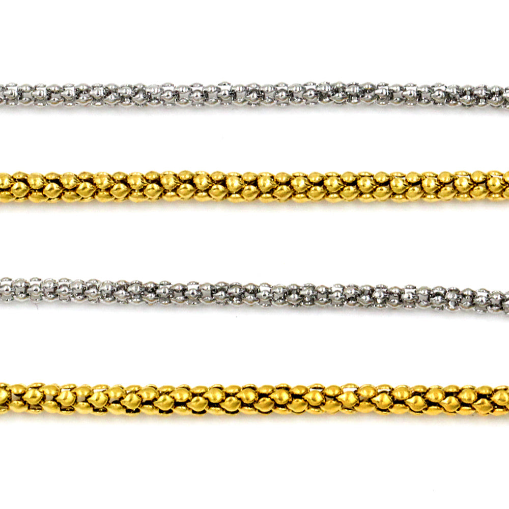 ASON 10pcs / 2mm*45~60cm Corn With Chain asonjewelry