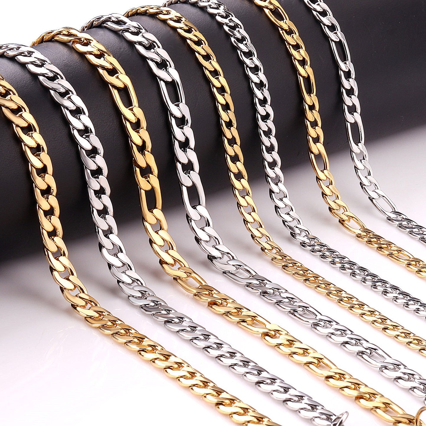Fashion Men Women Popular 5mm & 7mm Necklace Chain asonjewelry