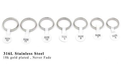 Monochrome ring, minimalism asonjewelry