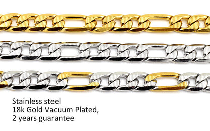 Fashion 6mm & 8mm &10mm Mixed Color & Gold & Steel Color Long Necklace DIY Matching Chain asonjewelry