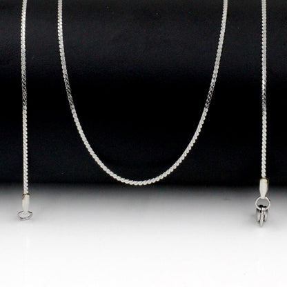 ASON 10pcs / 2mm*45cm 50cm 55cm 60cm S-Shape Stainless Steel Chains asonjewelry