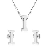 Steel/Gold Cut Letters Set without Diamonds A-Z
