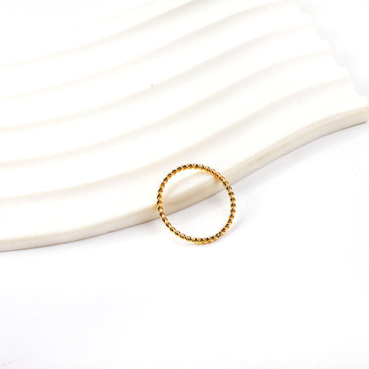 Spinning Minimalist Solitaire Ring asonjewelry