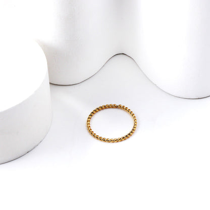 Spinning Minimalist Solitaire Ring asonjewelry