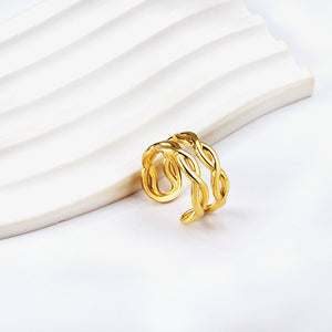 Personalized open ring stainless steel ring jewelry stainless steel spot wholesale