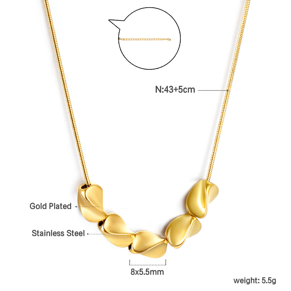 5 Alien Pendant Necklace 43+5cm asonjewelry