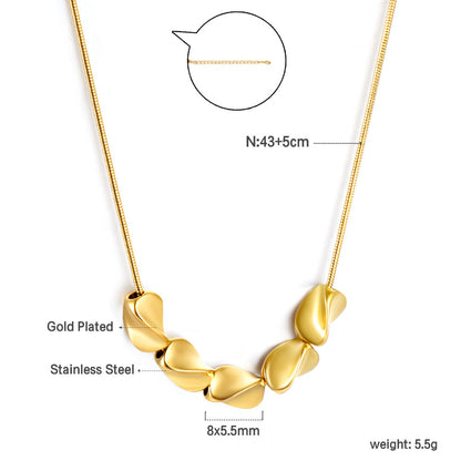 5 Alien Pendant Necklace 43+5cm asonjewelry