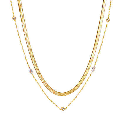 10pcs with diamond chain + matching chain double waist chain 75+73+25cm asonjewelry