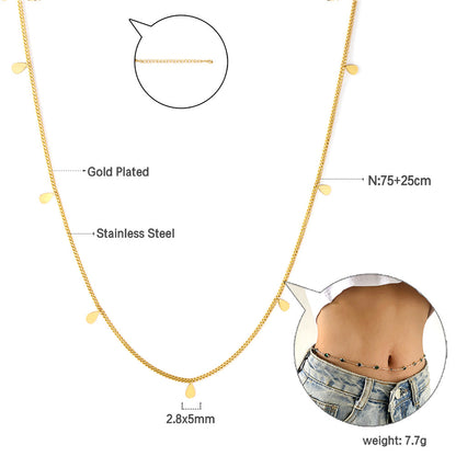 15 Drops Accessories Waist Chain 75+25cm asonjewelry